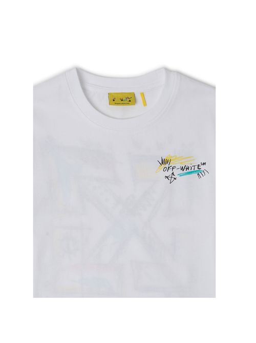 T-shirt, unisex, logata. OFF WHITE | JER00810101
